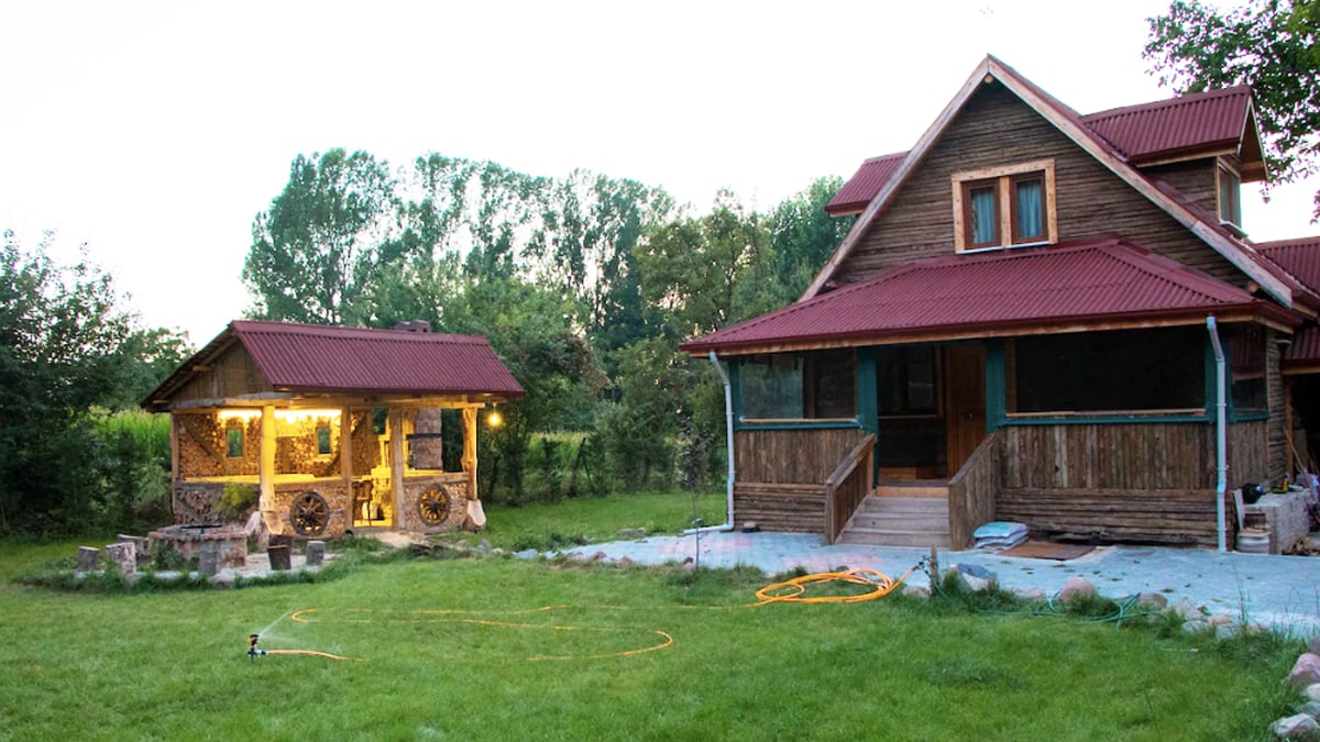 bolu abant ta kiralik villa ve dag evleri biz evde yokuz