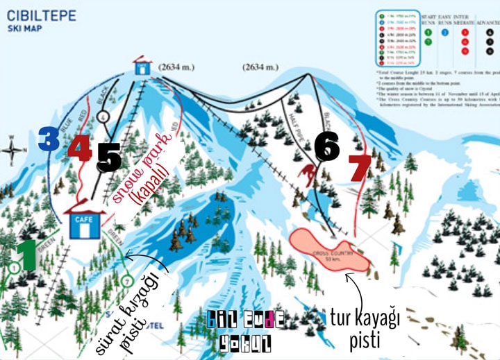 sarikamış-ski-resort-map-kayak-merkezi-haritası