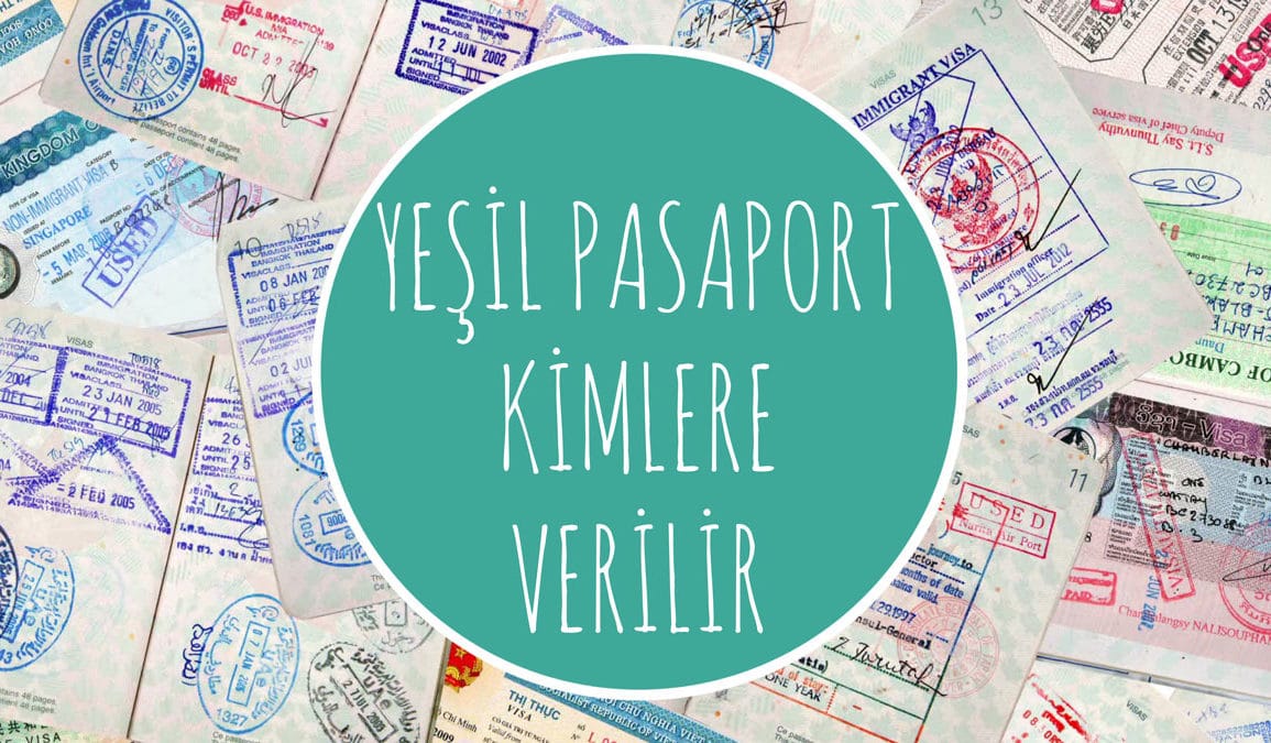 Hemşireler yeşil pasaport alabilir mi